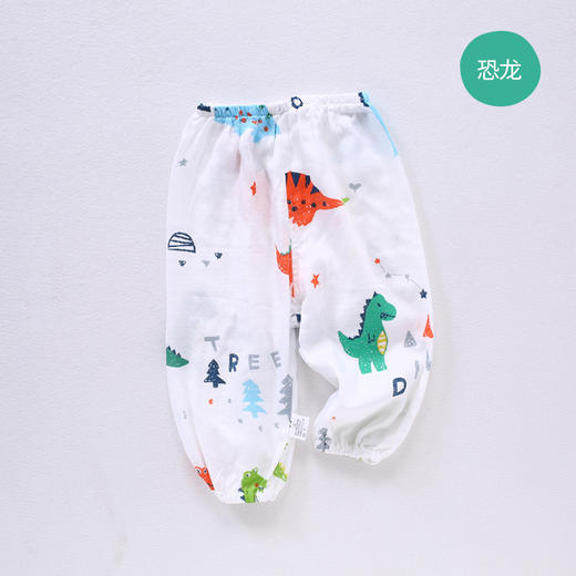 【泡芙般软感，A类标准防蚊裤！】婴儿夏季长裤竹纤维薄款宝宝空调裤，儿童睡裤夏装防蚊裤男女童裤子-lm！ 商品图7