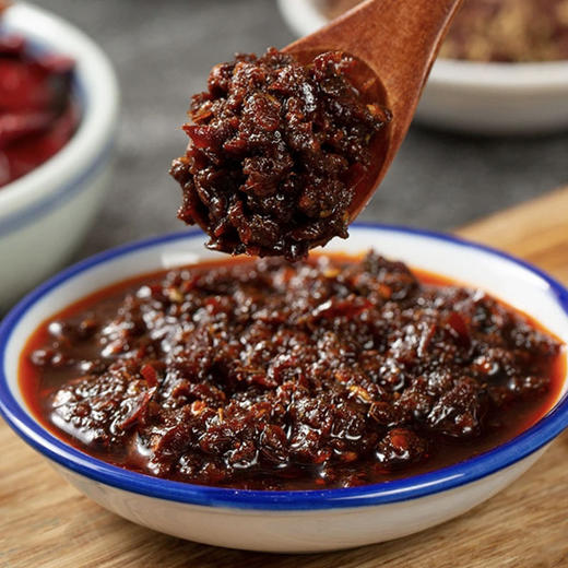 【闻着就鲜！香菇酱拌面下饭酱】菇香浓厚，鲜香可口，拌面下饭酱，火锅蘸料酱调味品菌王香菇酱500g 商品图0