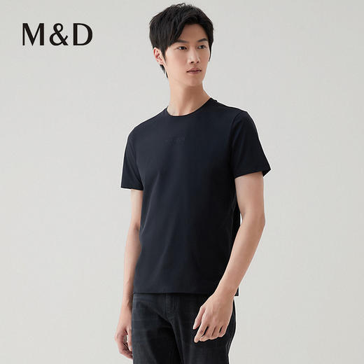 【名盾】速干凉感圆领短袖T恤，干爽轻盈，科技防晒MXBL27605B 商品图2