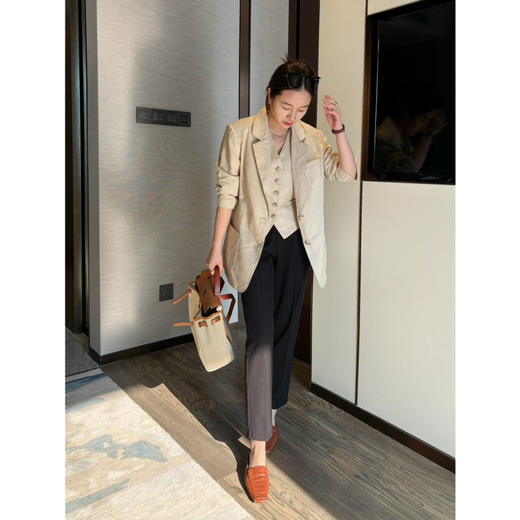 25特价 2403503   双腰畔烟管裤 商品图6