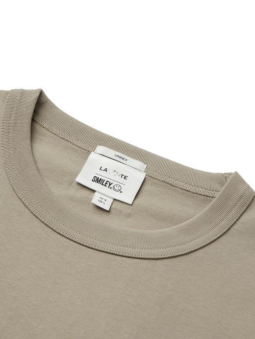 小鱼 × SMILEY联名 2024春夏 卡通笑脸圆领短袖T恤 男女同款 Z-11529 商品图3