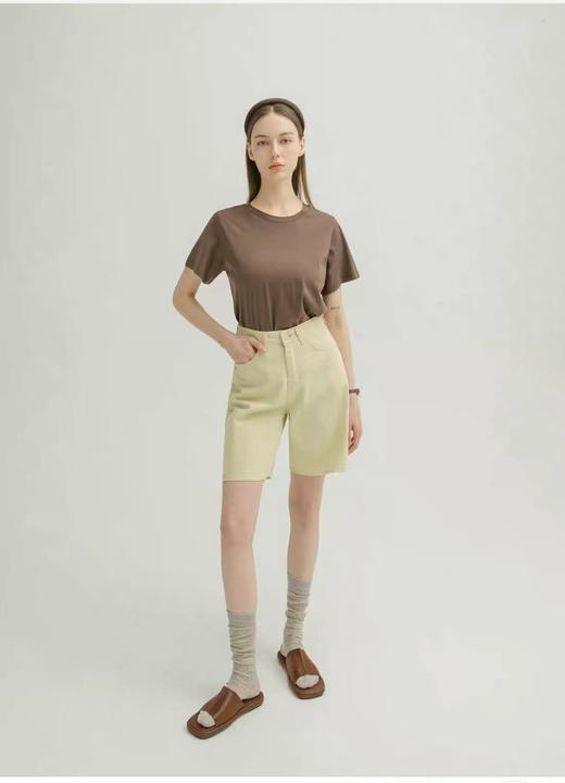 （任选2件39.9元）真的超舒服 ~ 莫代尔棉 M002 高弹超柔短袖T恤-剪标款 喜出 商品图1