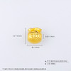 【限时7.5折】【定价黄金】足金 #福袋 3D硬金福袋手串配件(V3DSC00351)预售产品下单后不退款不退货不换货不补差价 商品缩略图3