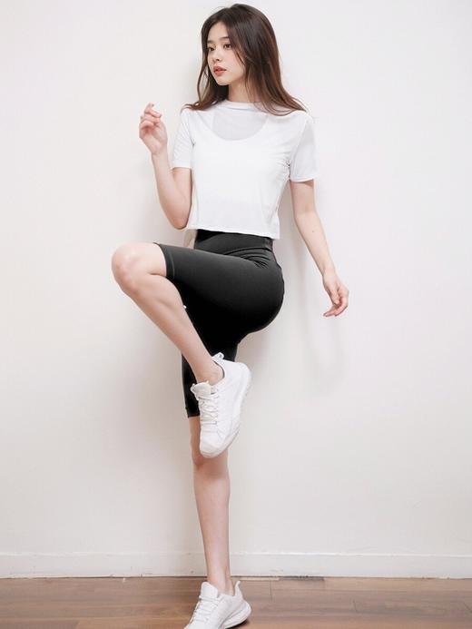 哈瓦塔小凉风侧面打结清凉感春季罩衫H340110 商品图9