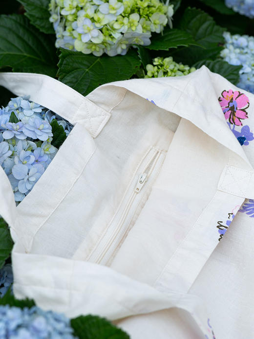 牧衣游 印花斜挎包文艺百搭包包新款休闲 橘落【不支持会员折】 商品图3