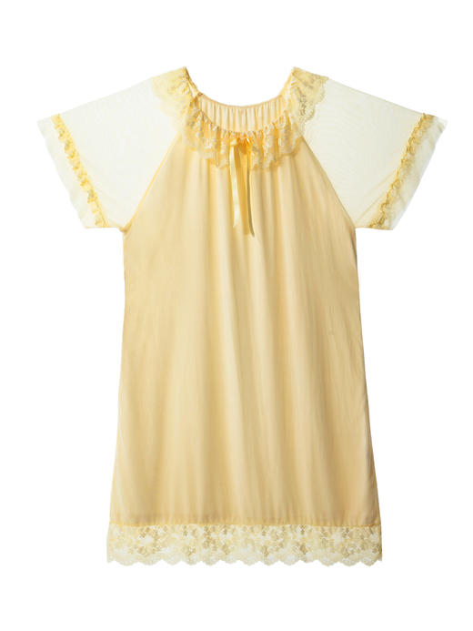 【满2件/99元】【秀黛】女仙女纱纱短袖裙女士夏季睡裙H2551079T【门店同款】【如遇缺货自动退款，介意勿拍】 商品图1