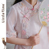 littletime女童中国风汉服套装裙2024新款夏装小女孩新中式两件套 商品缩略图3