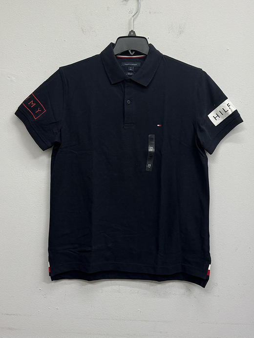 Tommy Hilfiger/汤米 男士夏季透气舒适纯棉刺绣小标短袖POLO衫 商品图0