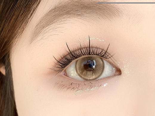 PUFF GIRL 小杏运 年抛 两片 14.5mm 参考着色 13.7mm 基弧 8.6 含水 38% 韩国进口 商品图3