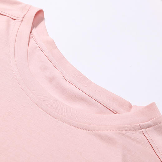 都市丽人亲情蜜语生活家居春夏睡衣女32支纯棉单面家居服薄款短袖短裤女士棉质套装LH40A7 商品图5