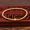 【限时克减150元】足金999 古法小圆珠（约2.9mm）手串(周长约16.5-17.5cm)(YGFSC00004)补差价）预售产品下单后不退款不退货不换货不补差价 商品缩略图0