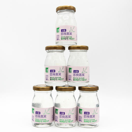 【P】华润堂 补健良坊 即食燕窝 420克（70克x6瓶） 冰糖 商品图2