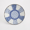 22cm菊形深盘 青花麻叶 商品缩略图3