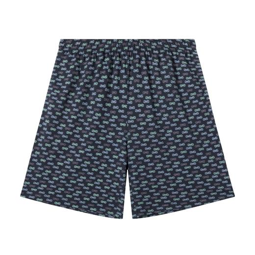 【棉+莫代尔开衫】SCHIESSER德国舒雅男士翻领开衫棉+莫代尔短袖短裤套装39/22640H 商品图5