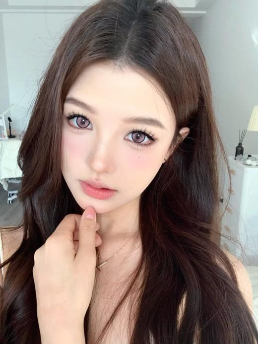 watermelens 半年抛 魔女·安琪拉 大直径芭比款 粉红色 14.5/14.0 两片装 商品图4