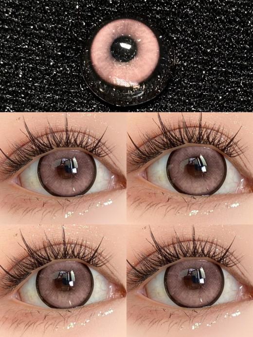 watermelens 半年抛 魔女·安琪拉 大直径芭比款 粉红色 14.5/14.0 两片装 商品图7