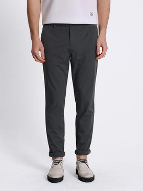 callisto深灰锦纶混纺休闲裤 STCPW136C