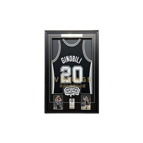 收藏系列 吉诺比利20号黑色加签 亲笔签名球衣