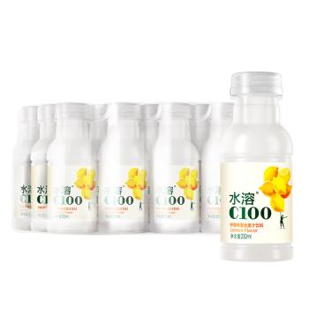 农夫山泉水溶C100柠檬味复合果汁饮料250ml*12瓶组合 满足每日所需维生素C 商品图3