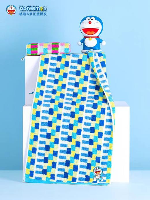 百货世界-优品家居YOPIKA HOME-夕才儿美术馆哆啦A梦梦幻世界面巾 商品图0