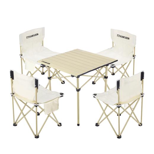 凯速户外折叠桌椅五件套|一套搞定露营，轻便耐用好携带 商品图1