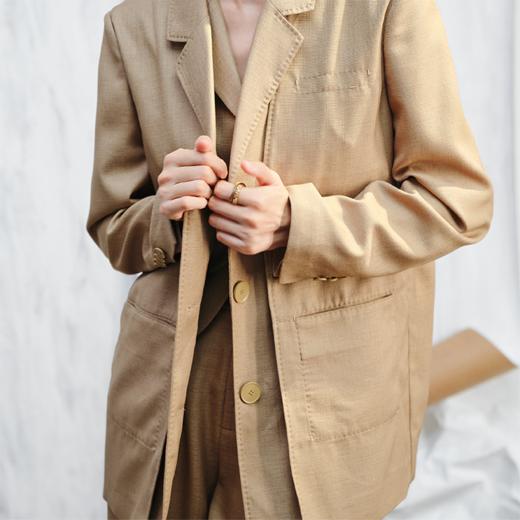 LIYIHAN双层领直身西装Y242T02971 商品图2