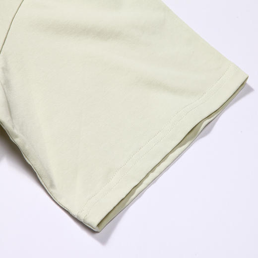 都市丽人好睡好眠春夏睡衣女32支CVC单面家居服薄款短袖裙女士棉质睡裙LH46C4 商品图4