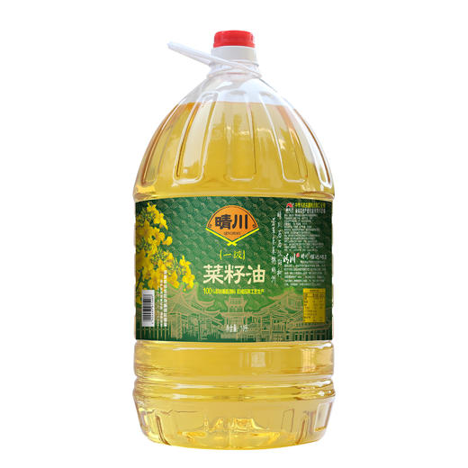 晴川非转基因物理压榨一级菜籽油10L*2（6924497915408） 商品图1