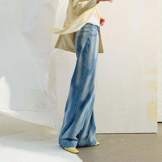 LIYIHAN光影洗水牛仔裤Y242K24650 商品图4