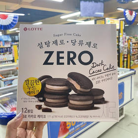 乐天-零 可可蛋糕味제로 카카오케이크 171g