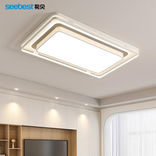 清韵系列-客卧灯（长方正方停产） 商品图1