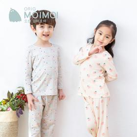 【长袖套装】 韩国moimoi末一末一春夏丝麻棉睡衣
