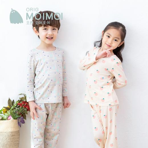 【长袖套装】 韩国moimoi末一末一春夏丝麻棉睡衣 商品图0