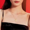 Fanci范琦×宫主【幸运平安扣】s925银项链女和田玉吊坠锁骨链国风小众礼物新中式生日礼物送妈妈送女友 商品缩略图3