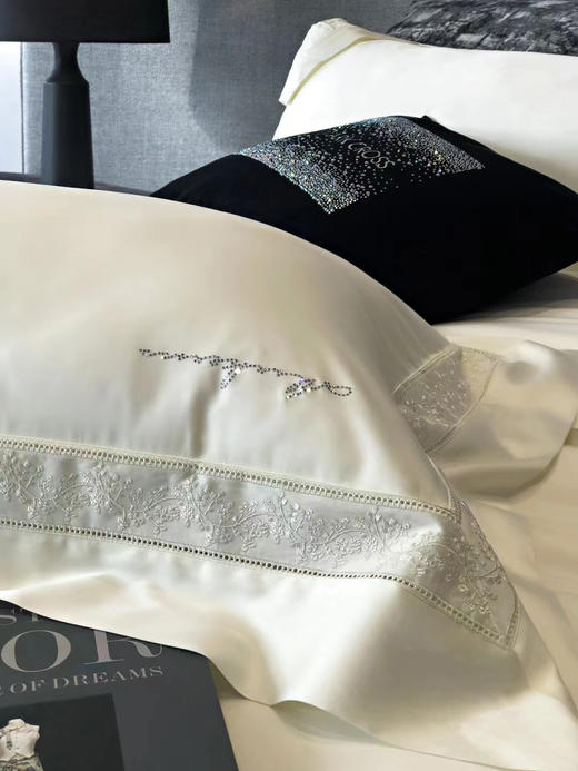 2024𝐍𝐄𝐖春夏新品·简约雅致镂空系列 甄选奥地利进口LF级兰精天丝四件套 商品图6