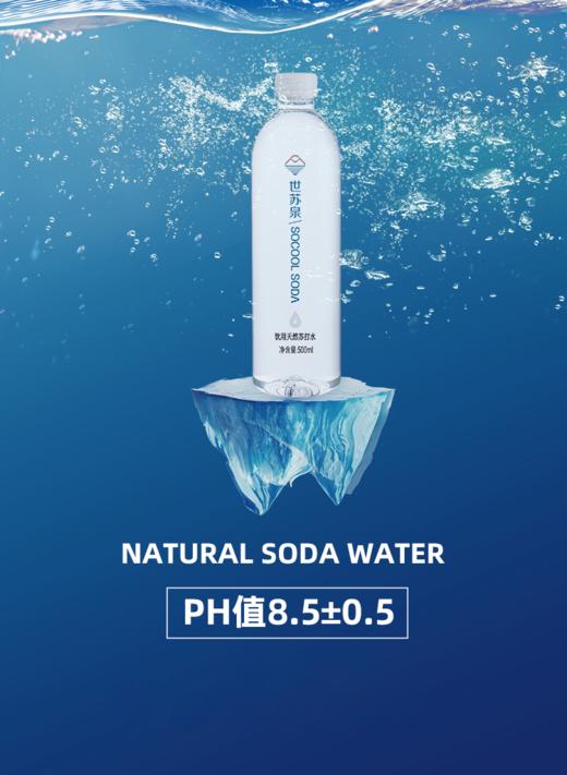 【世苏泉】天然苏打水350ML*24瓶/箱  天然碱性矿泉水 商品图0