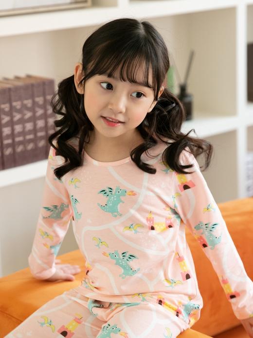【长袖套装】 韩国moimoi末一末一春夏丝麻棉睡衣 商品图6