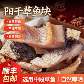 【严选】湖之香湖北特产阳干草鱼块350g*2袋 （厂家直发）