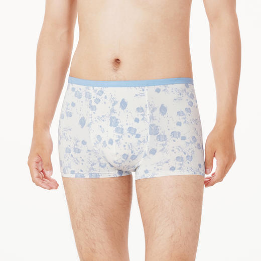 都市丽人都市锋尚日常休闲男士平角裤男冰丝男士内裤无锦纶平角FK4CC7 商品图1