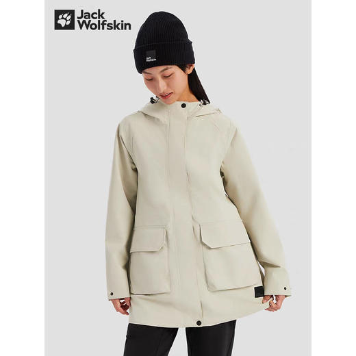 【自营】JackWolfskin/狼爪  23秋冬冲锋衣女户外运动防风防泼水外套 5123141 商品图0