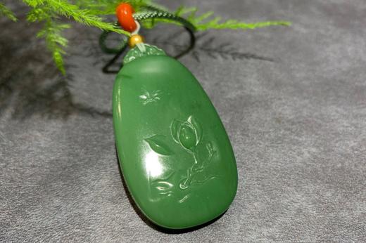 【御珠宫坊】碧玉荷花牌 商品图5