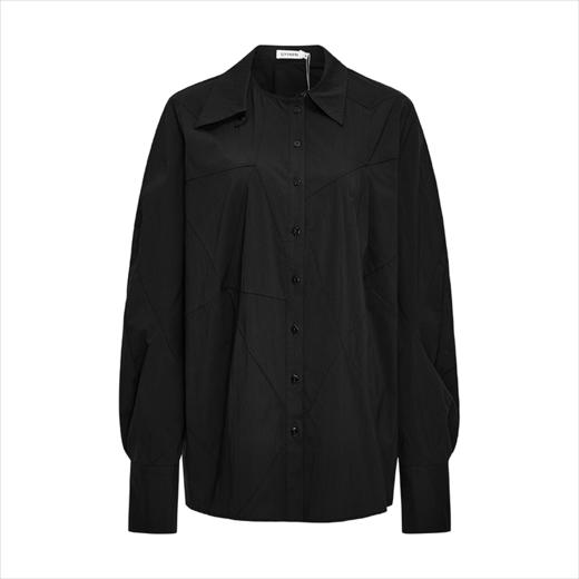 【张天爱同款】LIYIHAN结构折纸衬衫Y241C095 商品图7