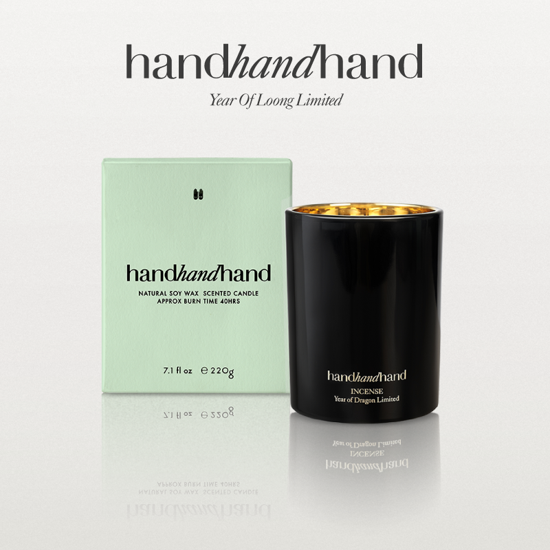 【龙年新香】handhandhand官方龙年限定焚香香氛蜡烛220g