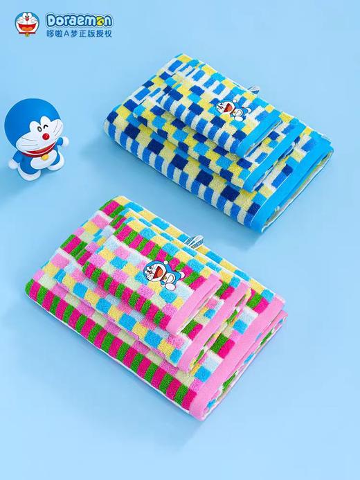 百货世界-优品家居YOPIKA HOME-夕才儿美术馆哆啦A梦梦幻世界浴巾 商品图2