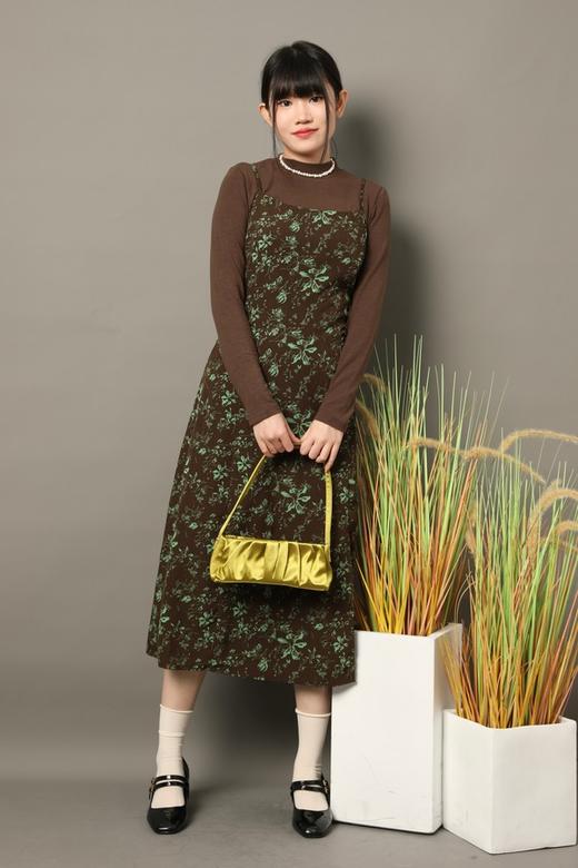 L.Fleuri 氛围感碎花吊带连衣裙 16942【不含上衣】 商品图2