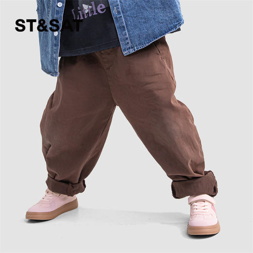 【童鞋】星期六复古百搭魔术贴阿甘鞋SSC1191L03 商品图7