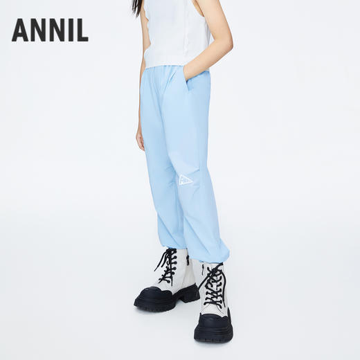 男女童弹力运动裤单裤裤子夏季新款安奈儿童装实体店同款AM426658 商品图1