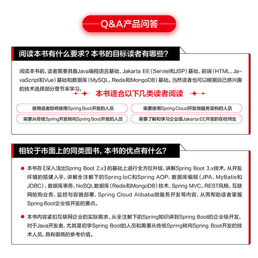 深入浅出Spring Boot 3.x Spring Boot从入门到实战Java EE企业级开发教程计算机程序员书籍 商品图2