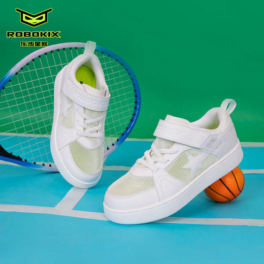 ROBOKIX儿童运动鞋网面透气男女童板鞋 商品图4