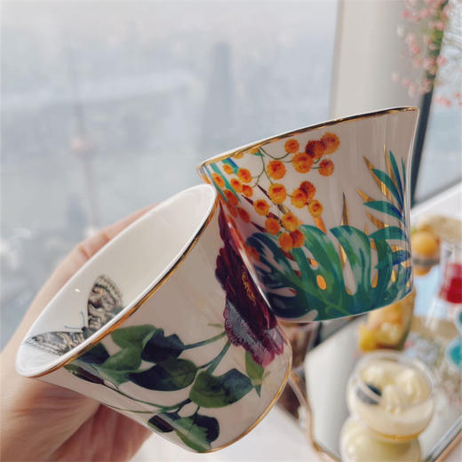 土耳其Mikasamoor杯子六件套/甜品盘六件套，漂亮到移不开眼 商品图10